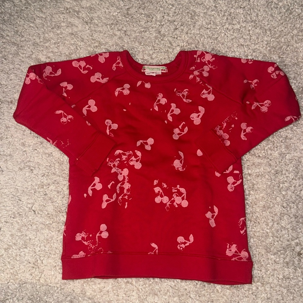 Bonpoint cherry sweater